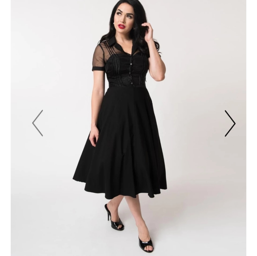 Pinterest
Unique Vintage 1950s Black Stretch Sheer